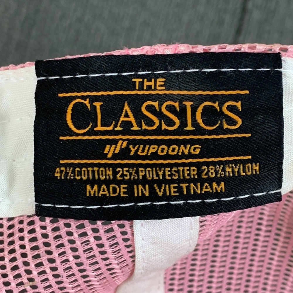 The Classics Yupoong Trucker Hat Womens Adjustable Kelsey Spray Painted Snapback - Picture 16 of 16